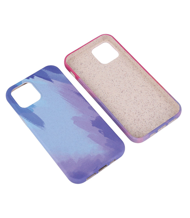Biodegradable Frosted Oil Painting Phone Case-1