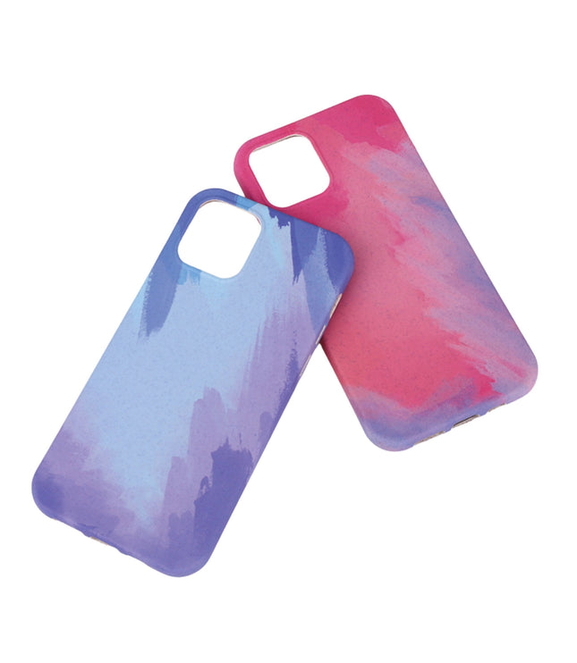 Biodegradable Frosted Oil Painting Phone Case-2