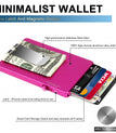 Red / Size(10*6.5*1cm)+All aluminum+Magnetic / 1pack+Clip+Metal Ring