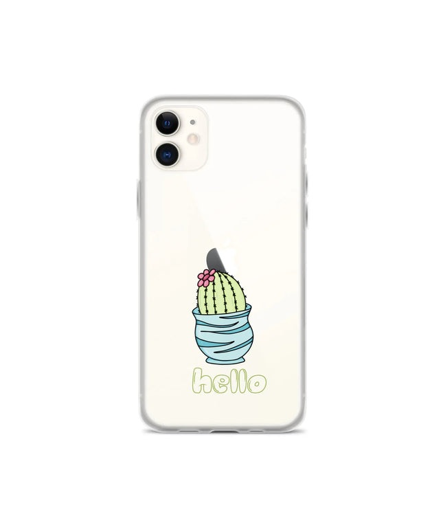 Stylish Printed Silicone iPhone Case-1