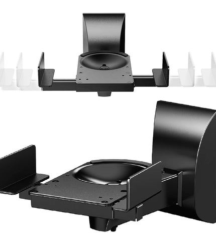 5Core Speaker Wall Mount Adjustable Swivel 15 Inch Space Bookshelf Brackets Pair-0