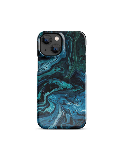 Abstract Blue Phone case for iPhone - NXT Door