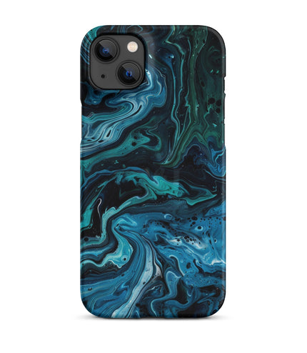 Abstract Blue Phone case for iPhone - NXT Door