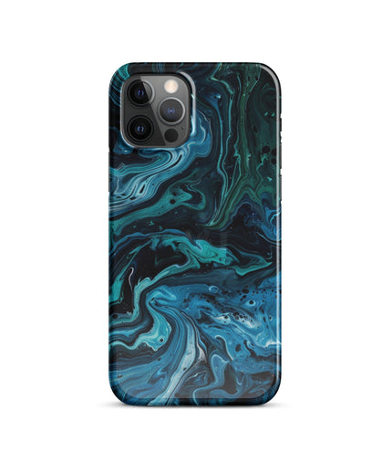 Abstract Blue Phone case for iPhone - NXT Door