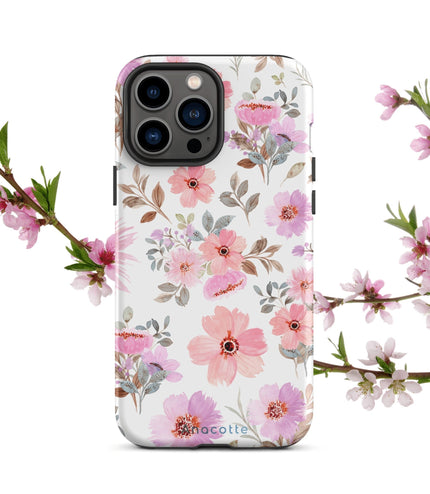 Anacotte Pure Vibes Sakula Pink Floral Design iPhone case - NXT Door