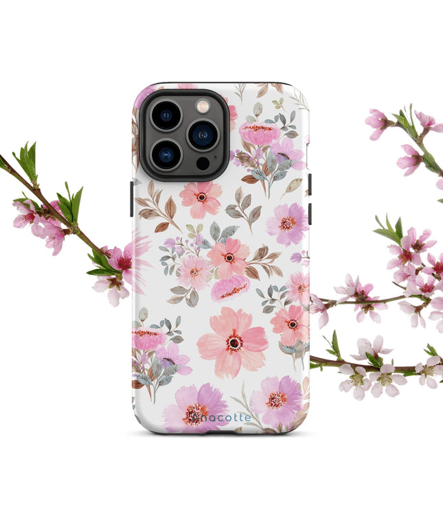 Anacotte Pure Vibes Sakula Pink Floral Design iPhone case - NXT Door