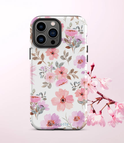Anacotte Pure Vibes Sakula Pink Floral Design iPhone case - NXT Door