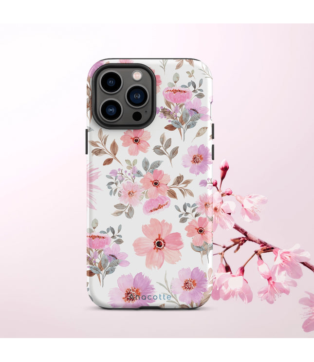 Anacotte Pure Vibes Sakula Pink Floral Design iPhone case - NXT Door