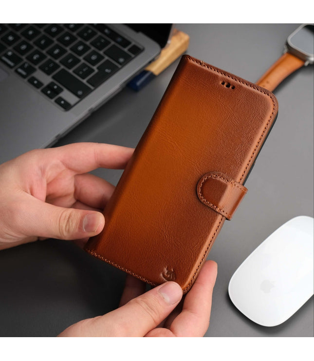 Casper iPhone 16 Pro Max Wallet Case Leather MagSafe-1