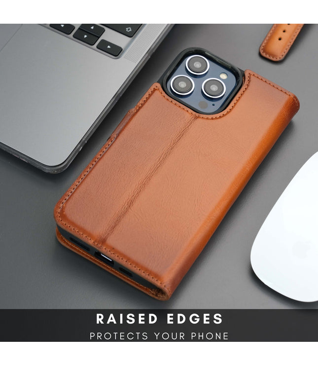 Casper iPhone 16 Pro Max Wallet Case Leather MagSafe-3