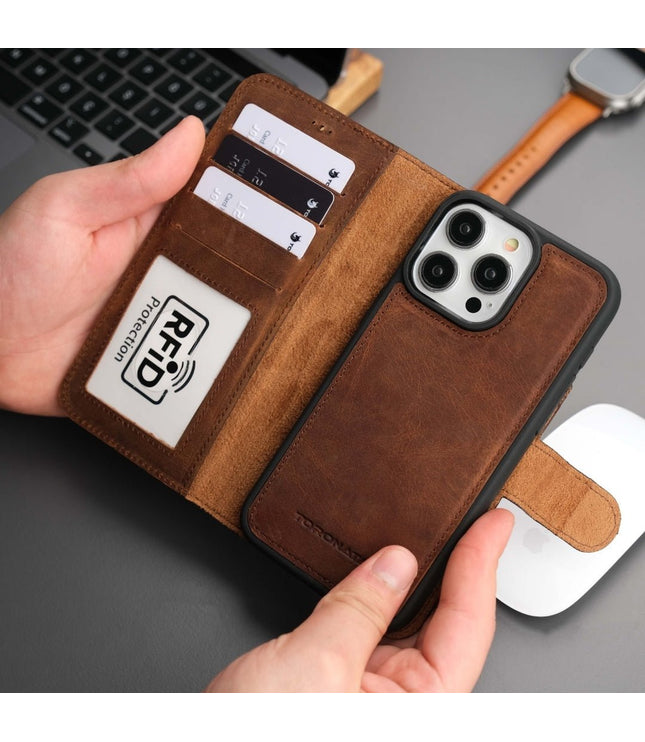 Casper iPhone 16 Pro Max Wallet Case Leather MagSafe-5
