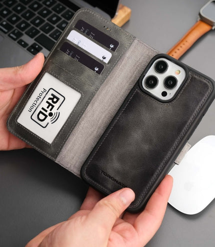 Casper iPhone 16 Pro Max Wallet Case Leather MagSafe-8