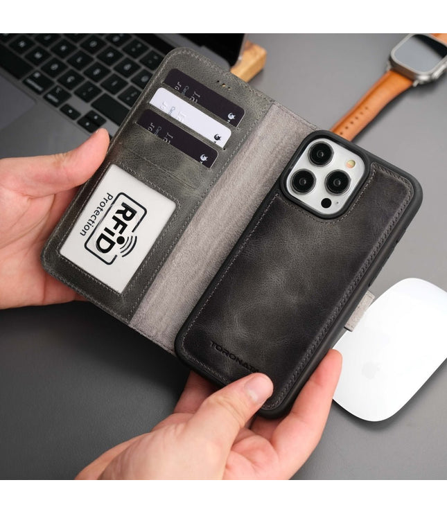 Casper iPhone 16 Pro Max Wallet Case Leather MagSafe-8
