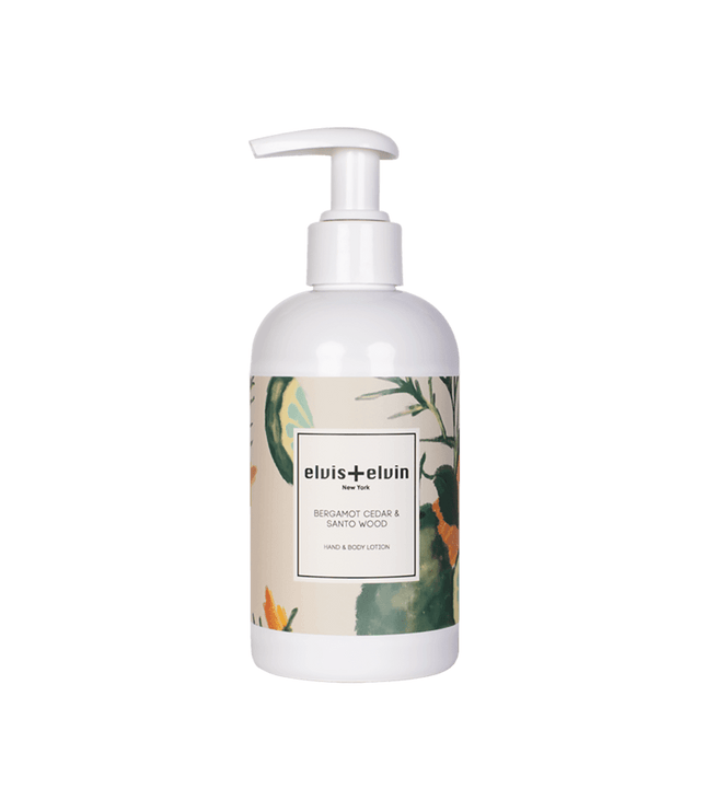 elvis+elvin Bergamot Cedar & Santo Wood Hand & Body Lotion - NXT Door