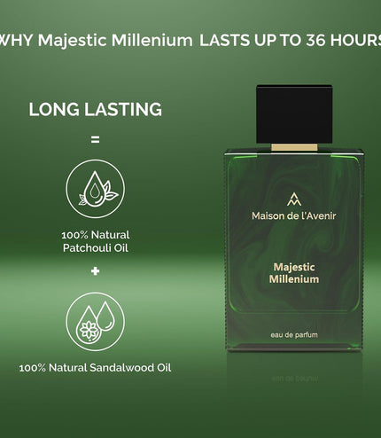 MAISON DE L'AVENIR MAJESTIC MILLENIUM EDP 3.4 U - NXT Door