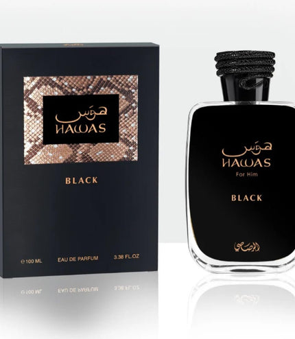 RASASI HAWAS BLACK EDP 3.4 M - NXT Door