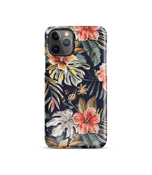 Tropical Floral Phone case for iPhone-2