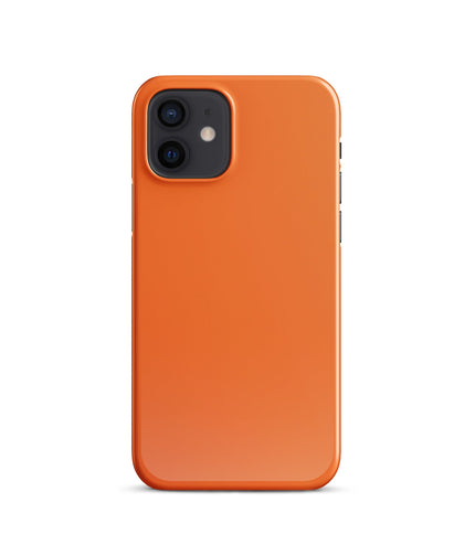 Orange Color Phone case for iPhone-8