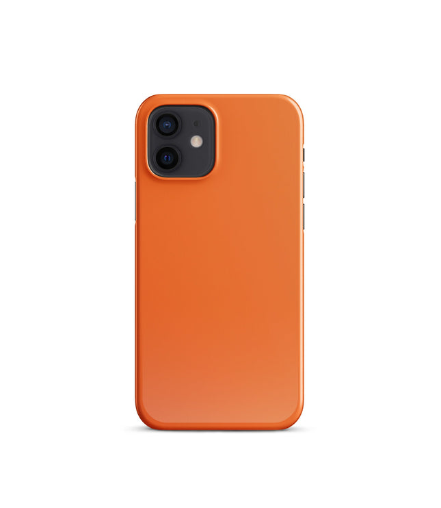 Orange Color Phone case for iPhone-8