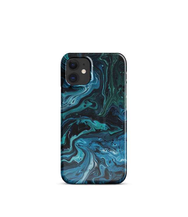 Abstract Blue Phone case for iPhone-6