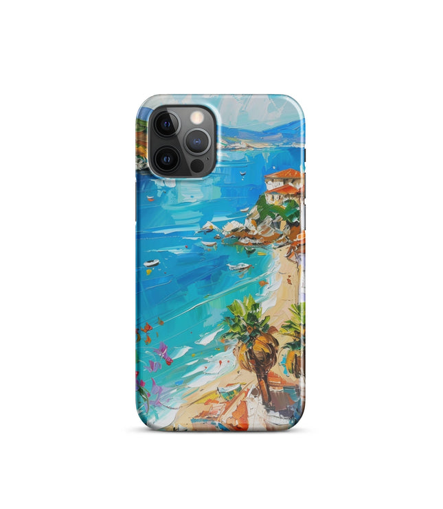 Mediterranean Beach Phone case for iPhone-10