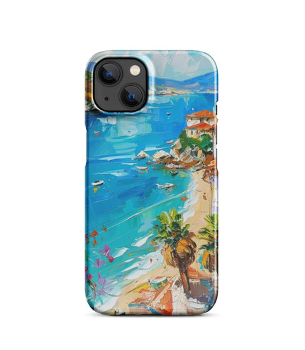 Mediterranean Beach Phone case for iPhone-16