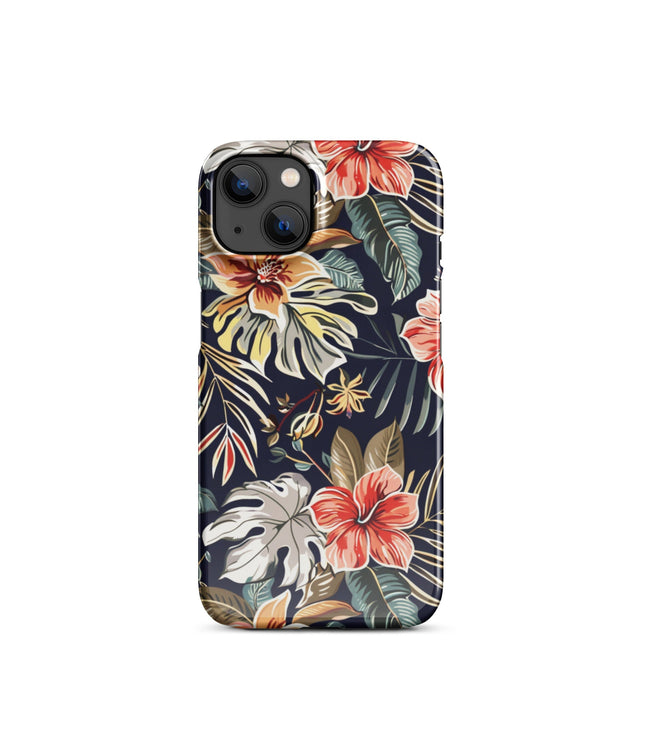 Tropical Floral Phone case for iPhone-16