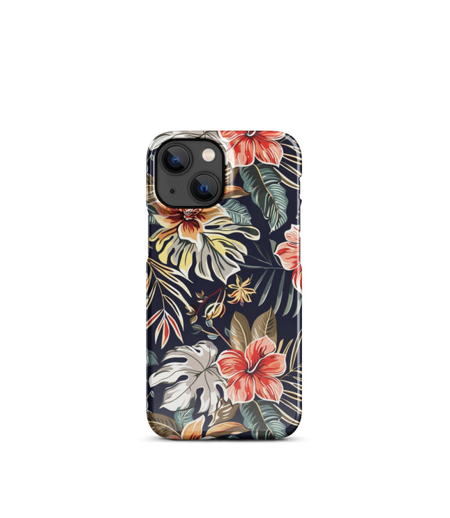 Tropical Floral Phone case for iPhone-14