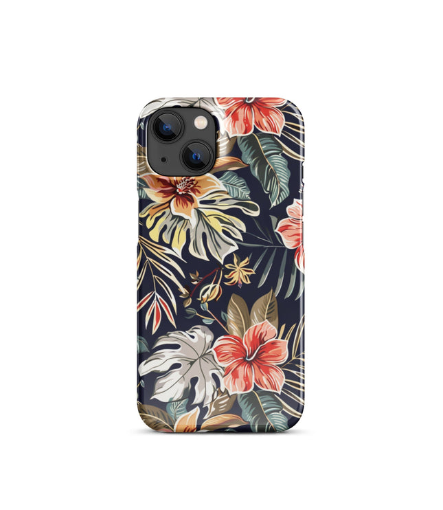 Tropical Floral Phone case for iPhone-22