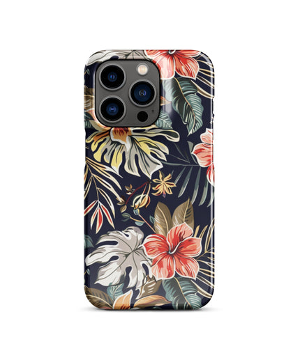 Tropical Floral Phone case for iPhone-26