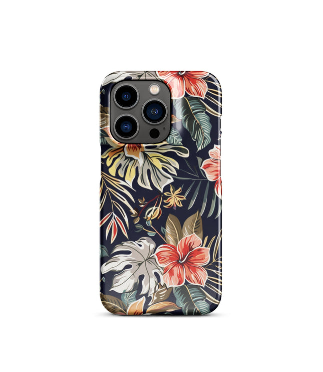 Tropical Floral Phone case for iPhone-26