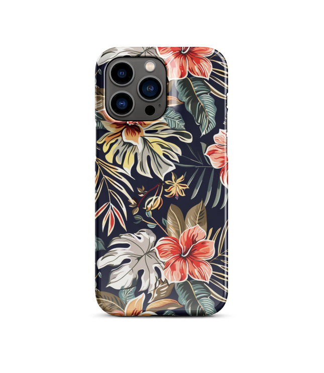 Tropical Floral Phone case for iPhone-28