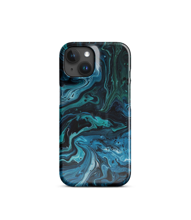 Abstract Blue Phone case for iPhone-30