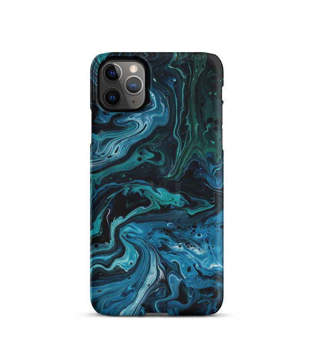 Abstract Blue Phone case for iPhone-5