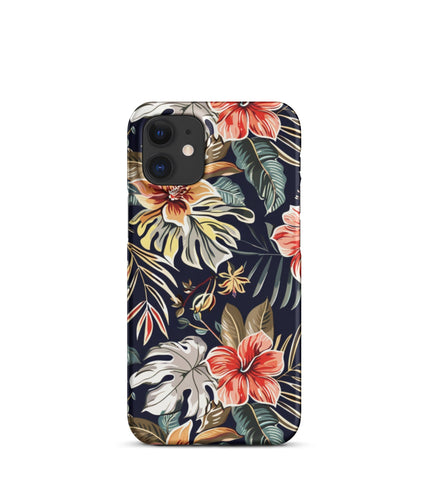 Tropical Floral Phone case for iPhone-7