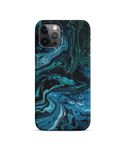 Abstract Blue Phone case for iPhone-11