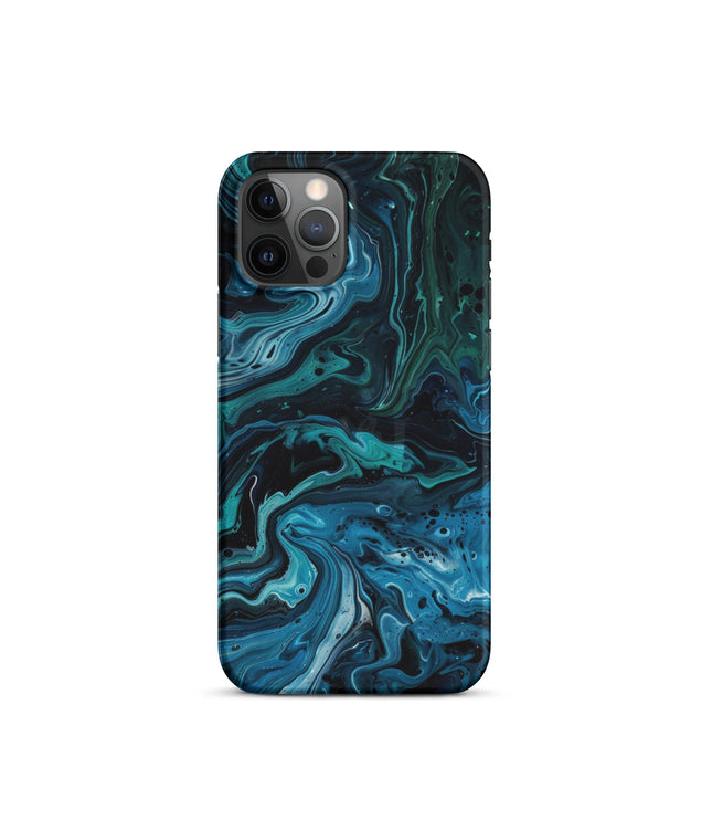 Abstract Blue Phone case for iPhone-11