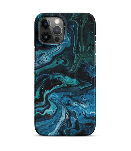 Abstract Blue Phone case for iPhone-13