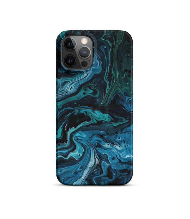 Abstract Blue Phone case for iPhone-13