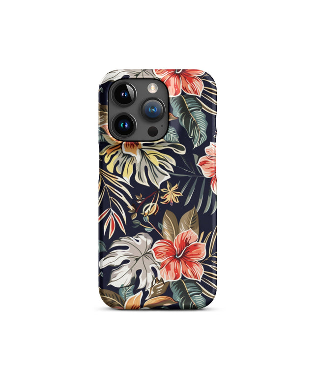 Tropical Floral Phone case for iPhone-35