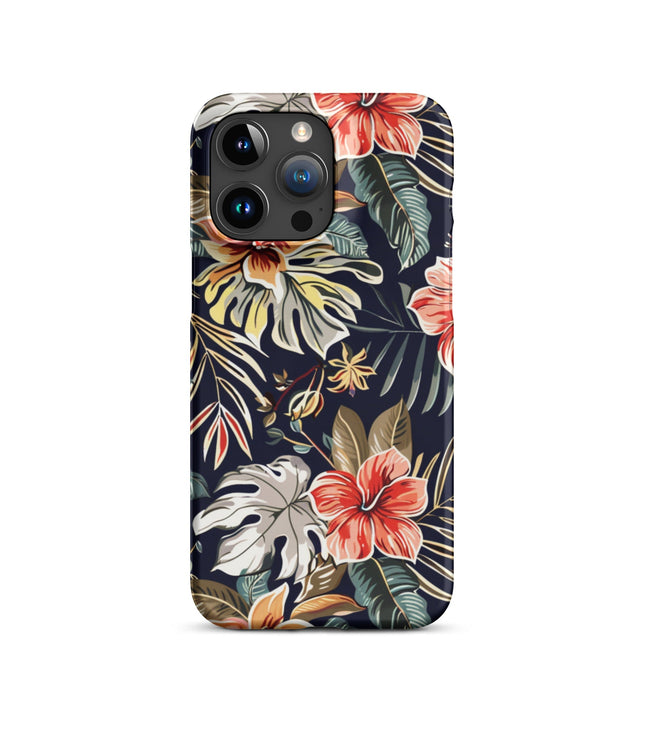 Tropical Floral Phone case for iPhone-37